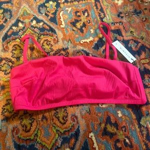 VITAMIN A BIKINI TOP NWT LARGE